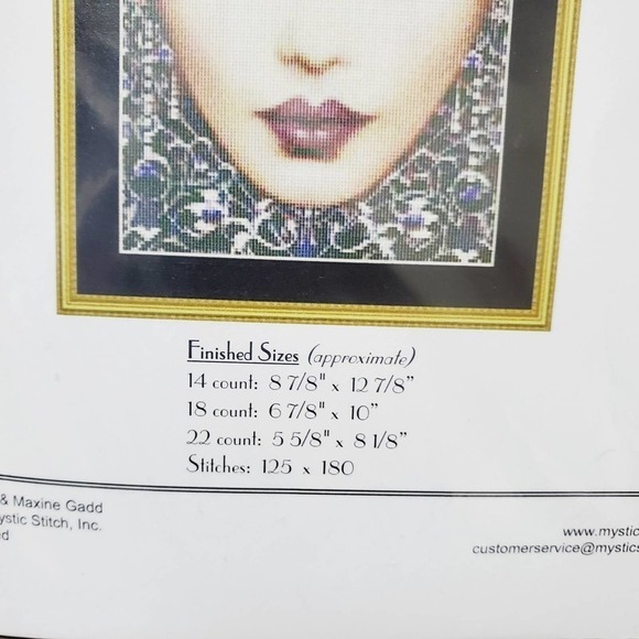 Mystic Stitch Maxinne Gadd Birthstone Collection Cross Stitch Birthstone Pattern - Picture 7 of 11